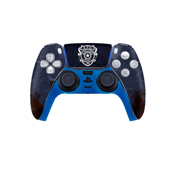 Resident Evil RPD Skin Playstation 5 Slim Xonebrand