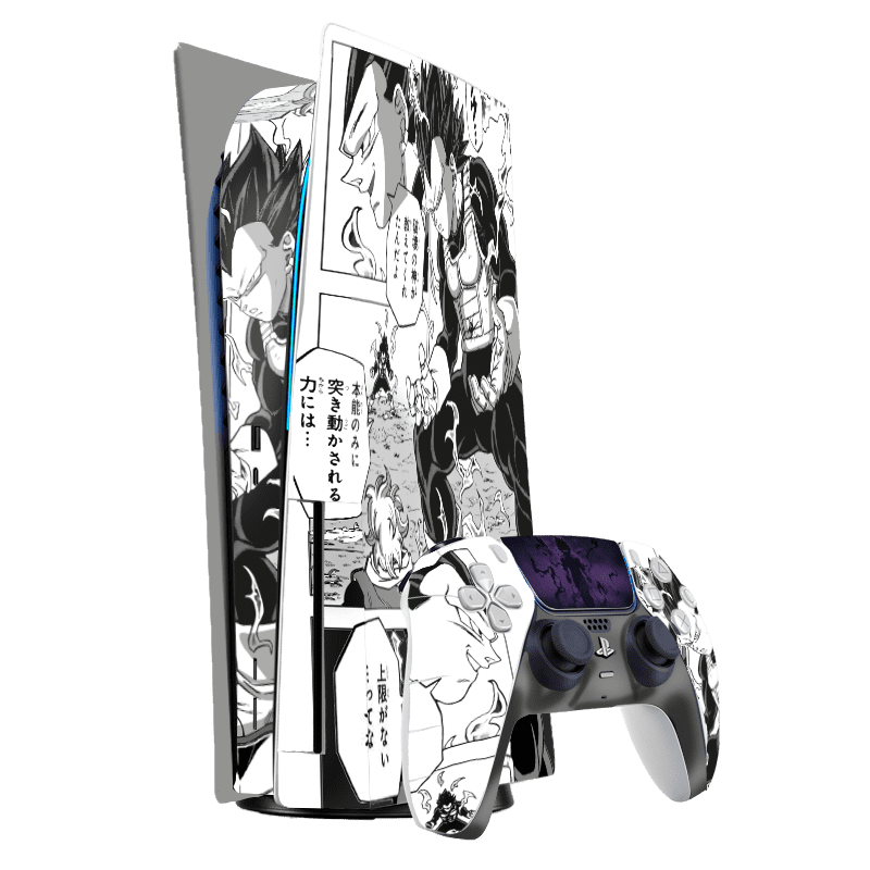 Dragon Ball Vegeta Skin Playstation 5 Fat Xonebrand