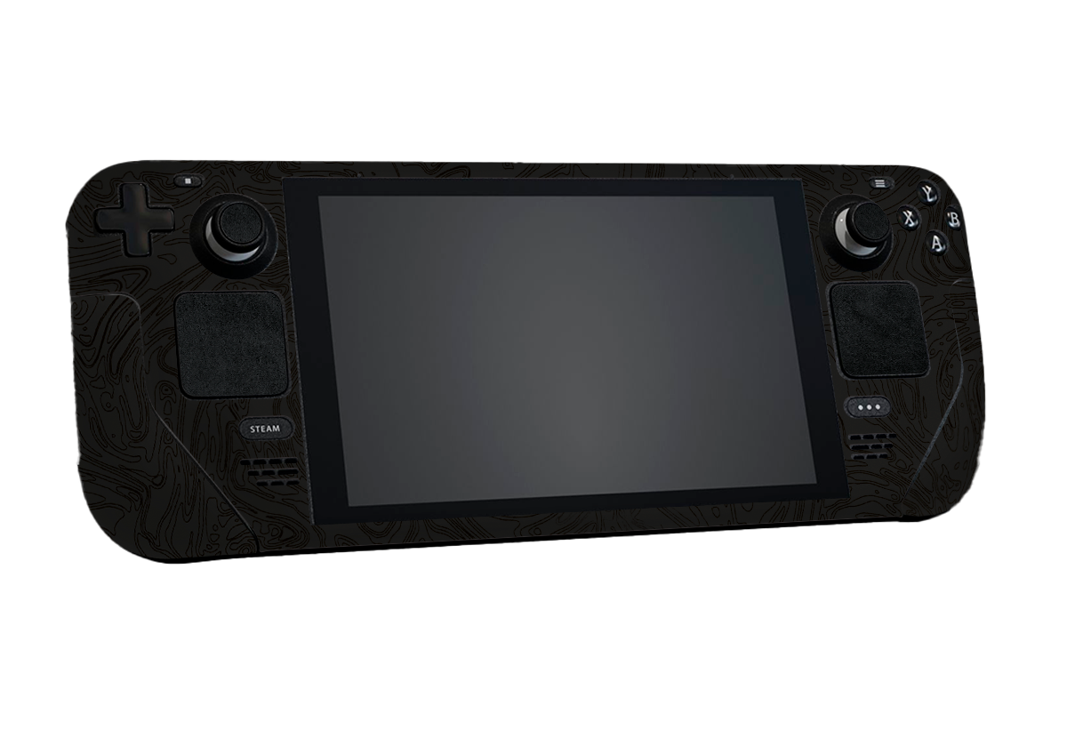 GeoBlack Steam Deck Handheld Gaming Computer Skin