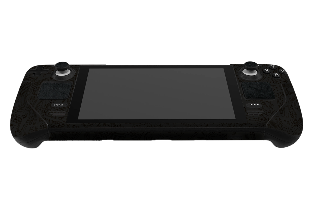 GeoBlack Steam Deck Handheld Gaming Computer Skin