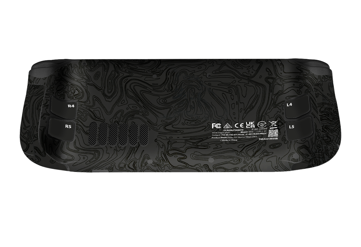 Black Line Steam Deck Skin Xonebrand