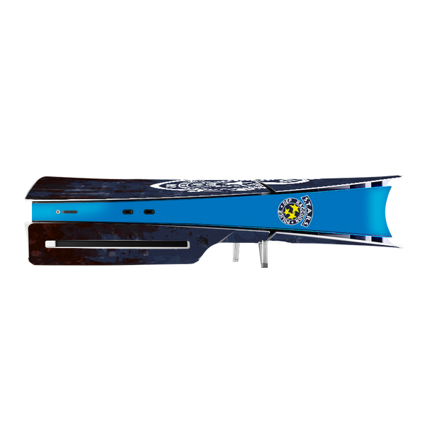 Resident Evil RPD Skin Playstation 5 Slim Xonebrand
