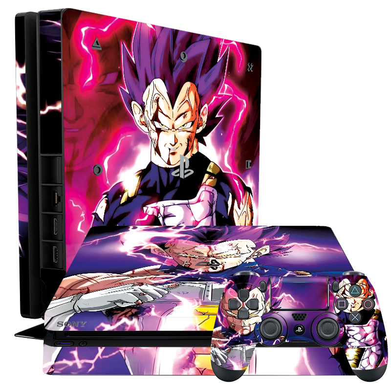 Dragon Ball Vegeta Skin Playstation 4 Slim Xonebrand