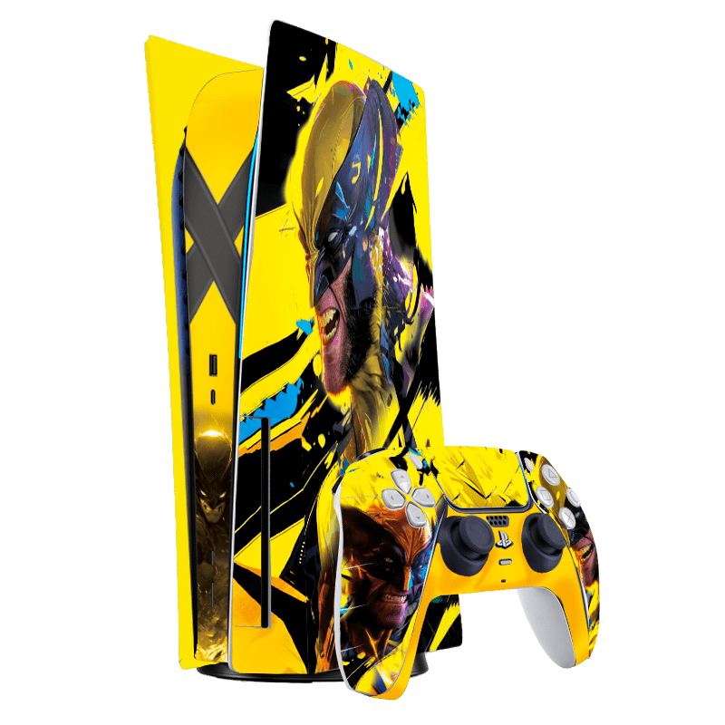 Wolverine Skin Playstation 5 Fat Xonebrand