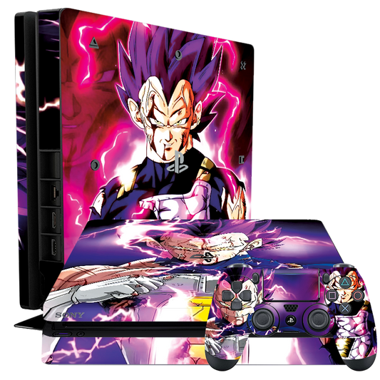 Dragon Ball Vegeta Ultra Ego PS4 Slim Bundle Skin