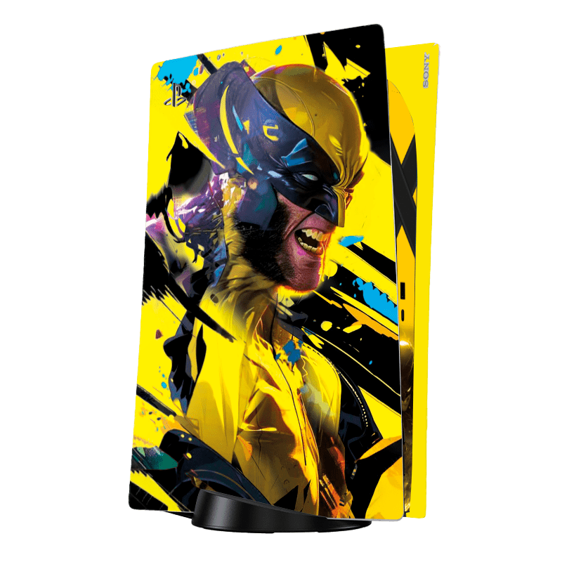 Wolverine Skin Playstation 5 Fat Xonebrand