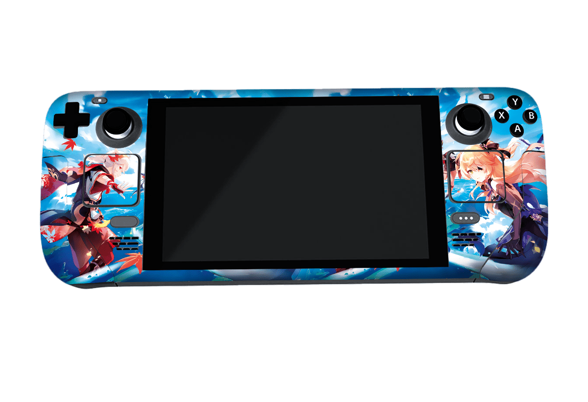 Genshi Impact Steam Deck Handheld Gaming Computer Skin