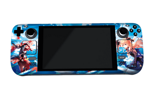 Genshi Impact Steam Deck Handheld Gaming Computer Skin