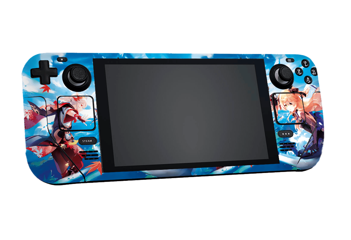 Genshi Impact Steam Deck Handheld Gaming Computer Skin