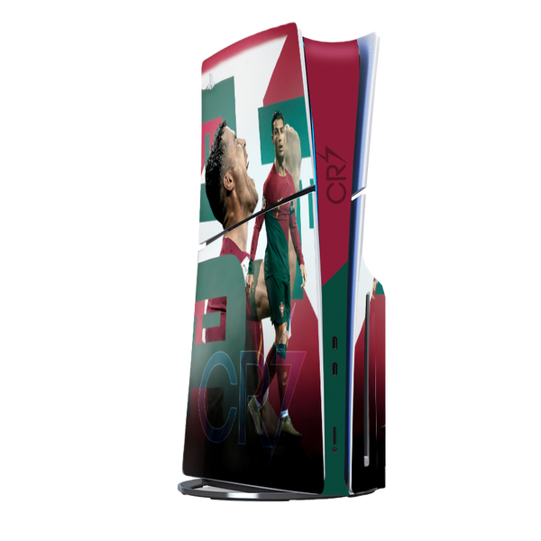 CR7 Cristiano Ronaldo Skin Playstation 5 Slim Xonebrand