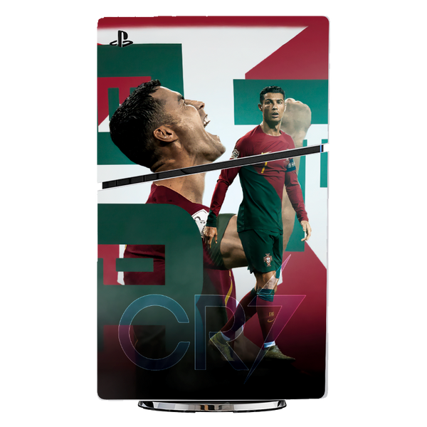 CR7 Cristiano Ronaldo Skin Playstation 5 Slim Xonebrand