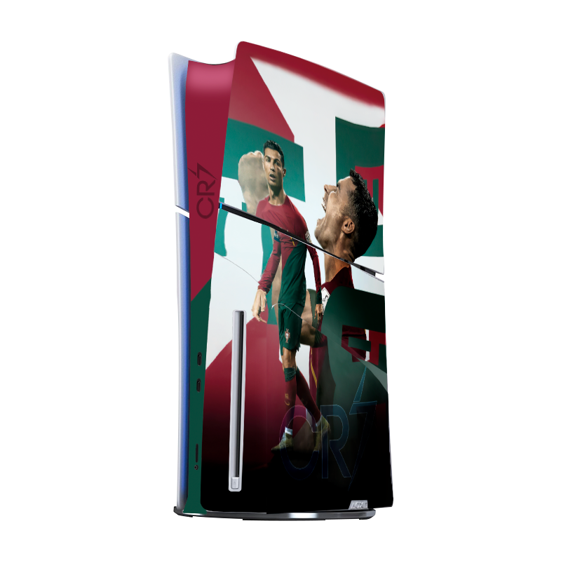 CR7 Cristiano Ronaldo Skin Playstation 5 Slim Xonebrand