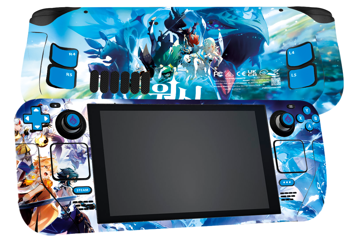 Genshin Impact Steam Deck Skin Xonebrand
