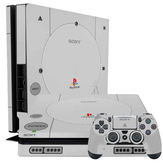 PS1 PS4 Slim Bundle Skin