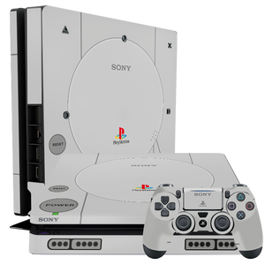 PS1 PS4 Slim Bundle Skin