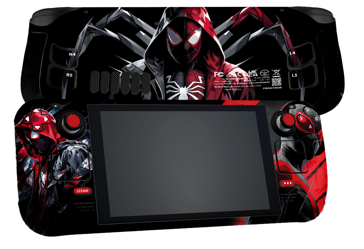 Spider-Man Miles Morales Steam Deck Skin Xonebrand