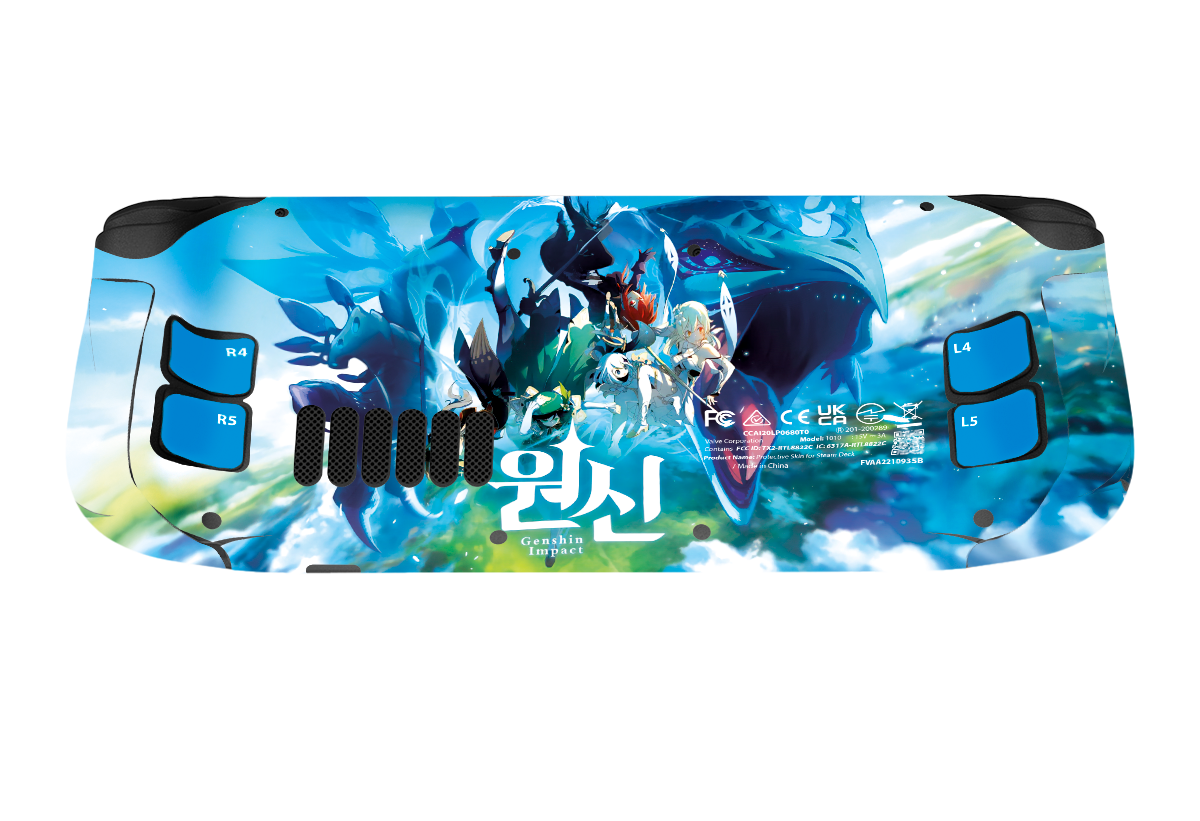 Genshin Impact Steam Deck Skin Xonebrand