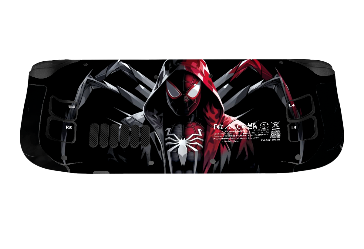 Spider-Man Miles Morales Steam Deck Skin Xonebrand