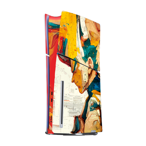 Goku vs Vegeta Skin Playstation 5 Slim Xonebrand