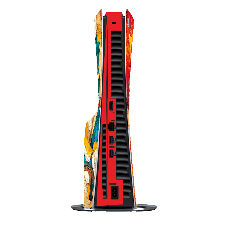 Goku vs Vegeta Skin Playstation 5 Slim Xonebrand