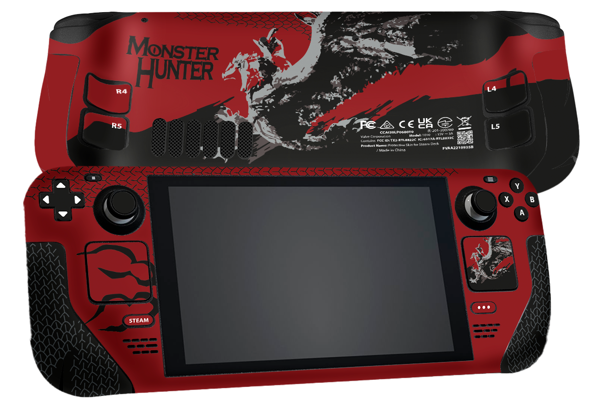 Monster Hunter Steam Deck Skin Xonebrand