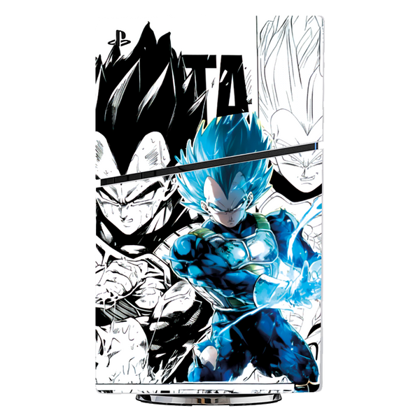 Vegeta Skin Playstation 5 Slim Xonebrand