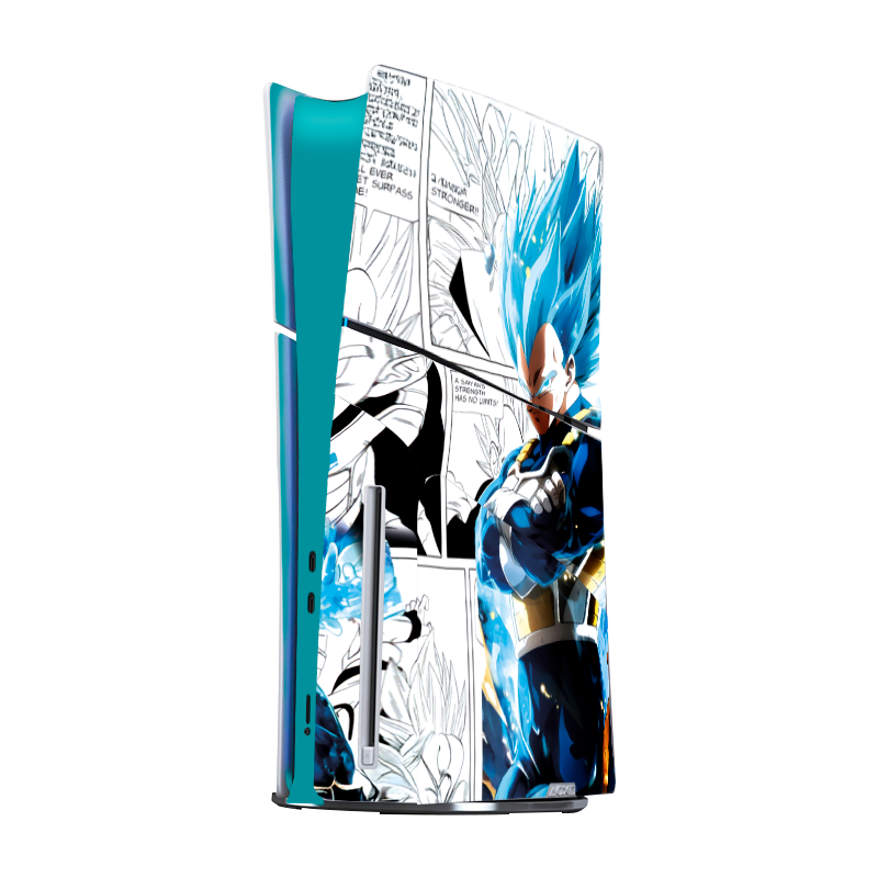 Vegeta Skin Playstation 5 Slim Xonebrand