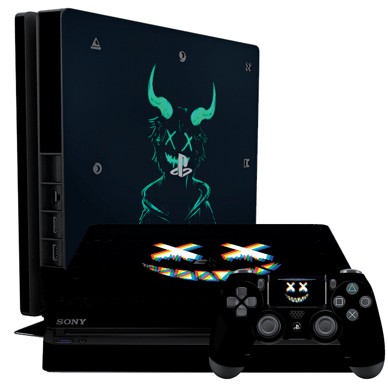 Smile Skin Playstation 4 Slim Xonebrand