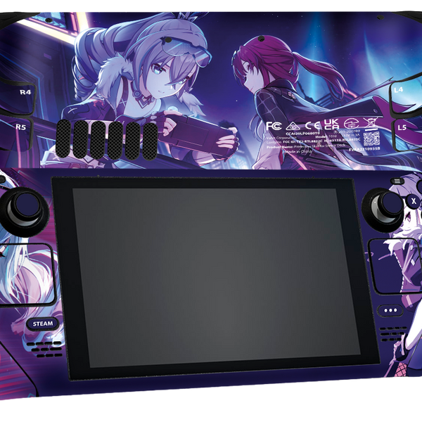 Silver Wolft Steam Deck Skin Xonebrand
