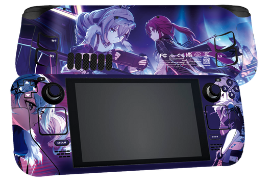 Silver Wolft Steam Deck Skin Xonebrand