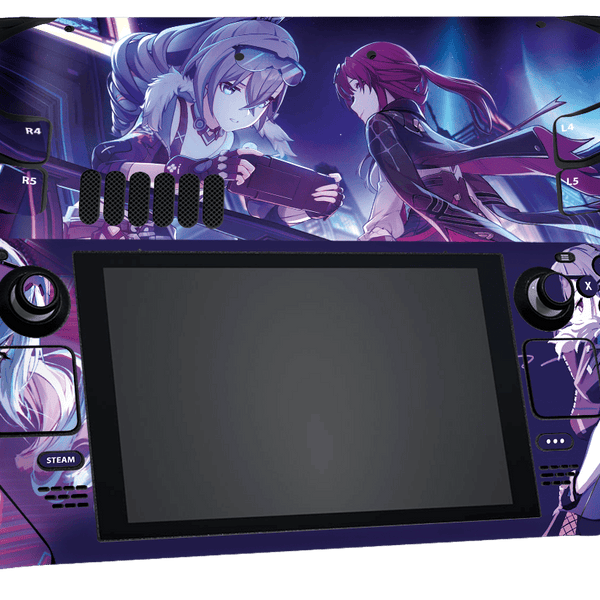 Silver Wolft Steam Deck Skin