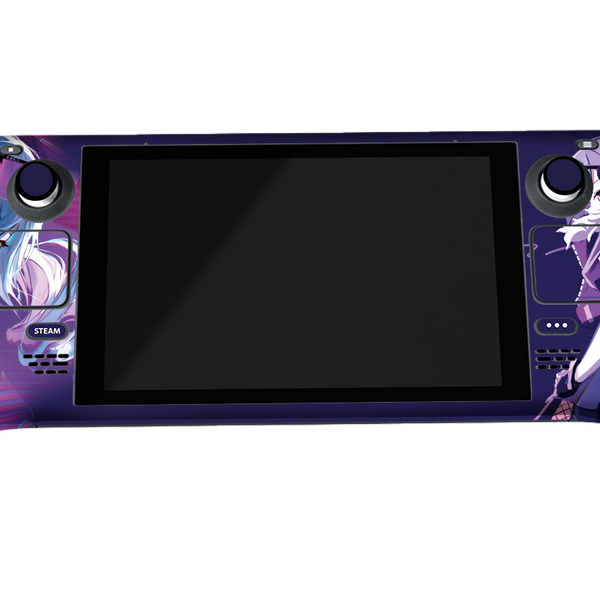 Silver Wolft Steam Deck Skin Xonebrand