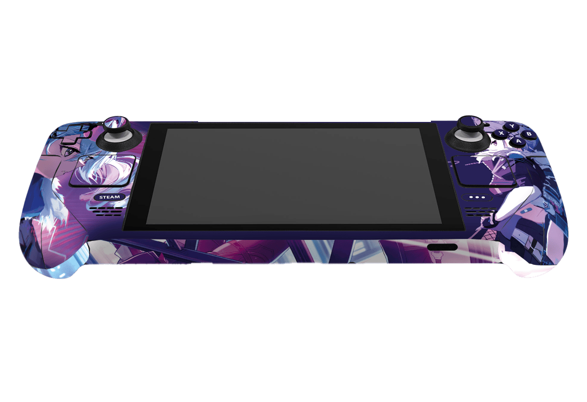 Silver Wolft Steam Deck Skin