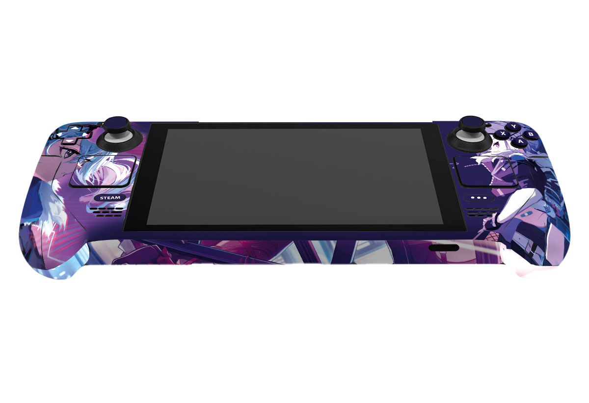Silver Wolft Steam Deck Skin Xonebrand