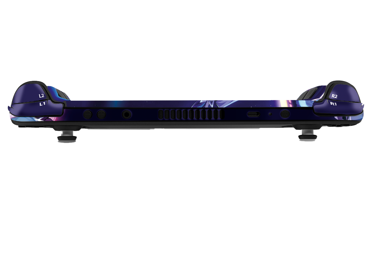 Silver Wolft Steam Deck Skin Xonebrand
