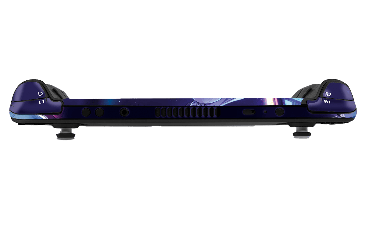 Silver Wolft Steam Deck Skin