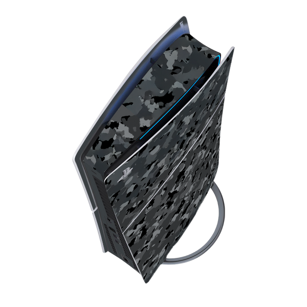 Black Camouflage Skin Playstation 5 Slim Xonebrand