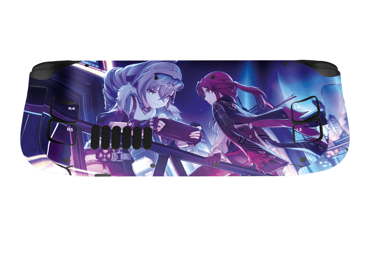 Silver Wolft Steam Deck Skin