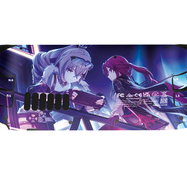 Silver Wolft Steam Deck Skin Xonebrand