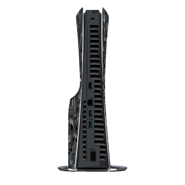 Black Camouflage Skin Playstation 5 Slim Xonebrand