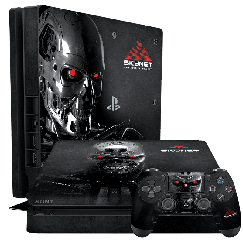 Skynet Skin Playstation 4 Slim Xonebrand