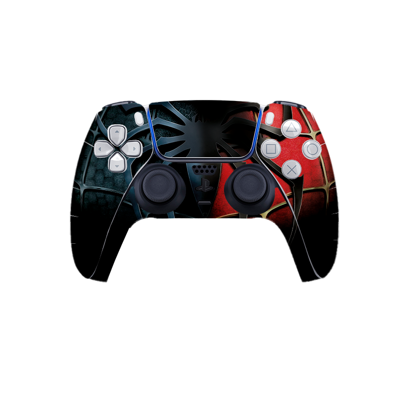 Spiderman Black & White Skin Playstation 5 Slim Xonebrand