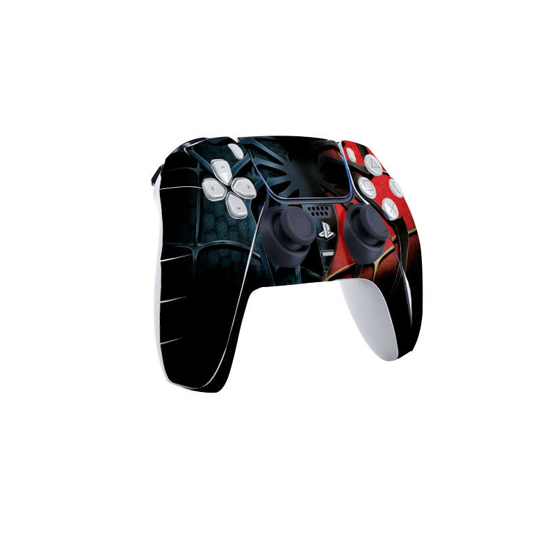 Spiderman Black & White Skin Playstation 5 Slim Xonebrand