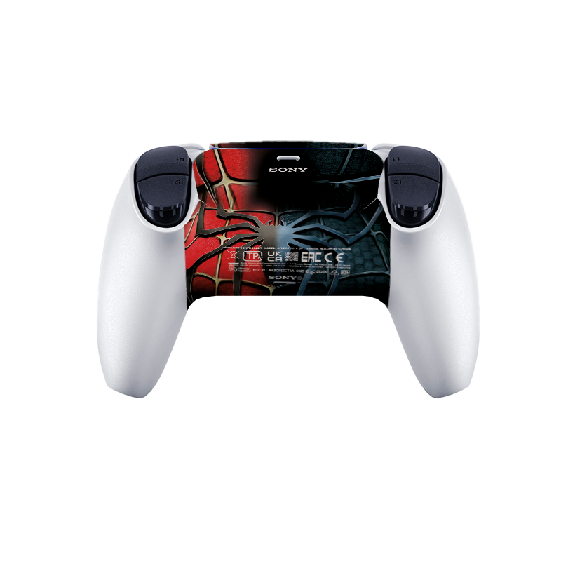 Spiderman Black & White Skin Playstation 5 Slim Xonebrand