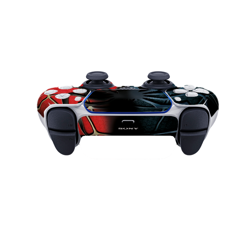 Spiderman Black & White Skin Playstation 5 Slim Xonebrand