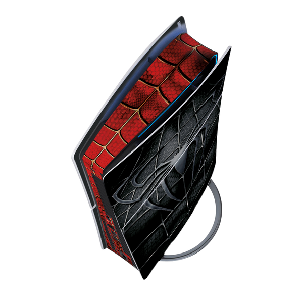 Spiderman Black & White Skin Playstation 5 Slim Xonebrand