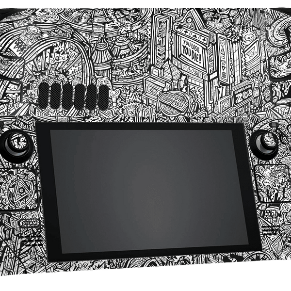 Topographic Steam Deck Skin