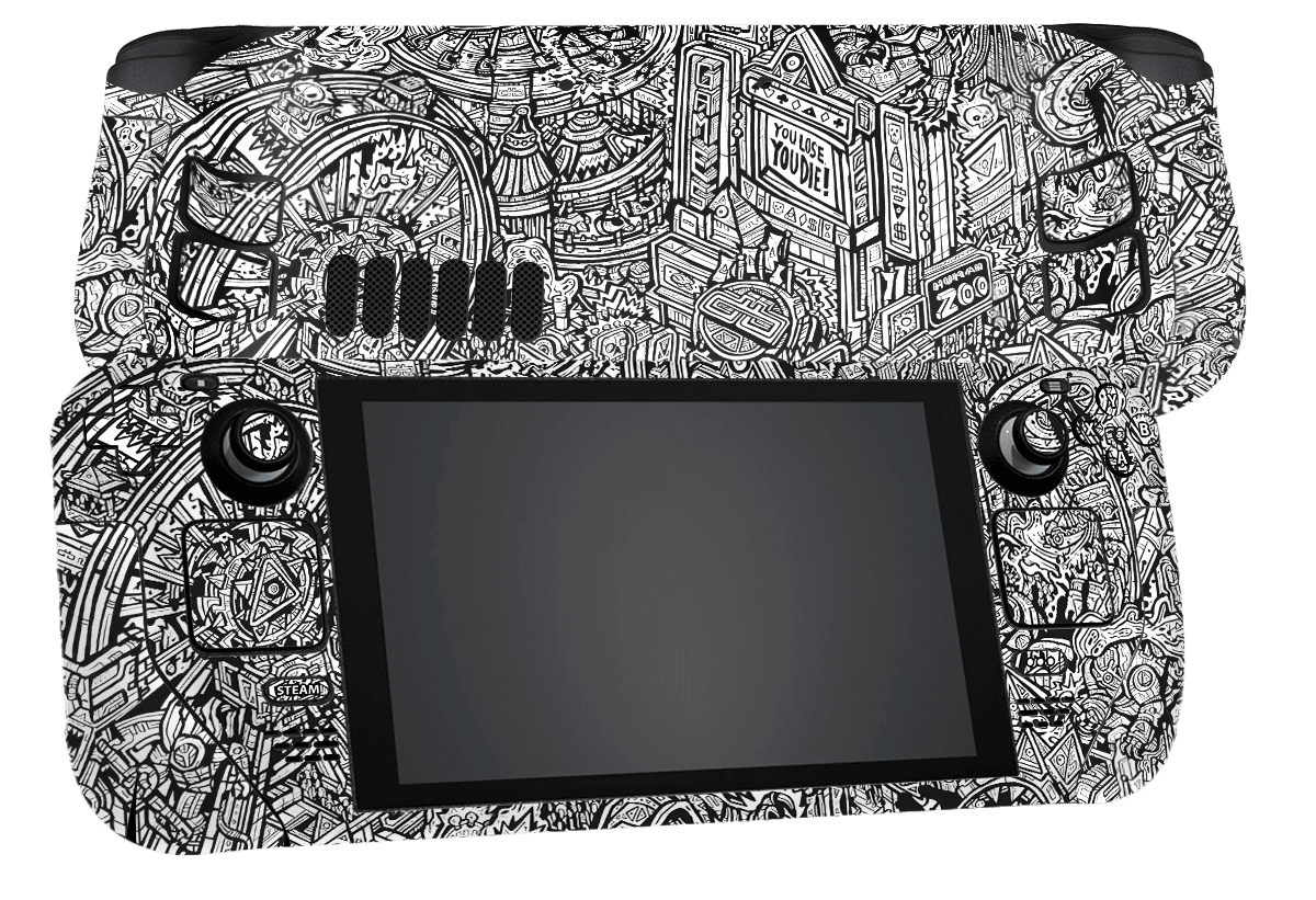 Topographic Steam Deck Skin