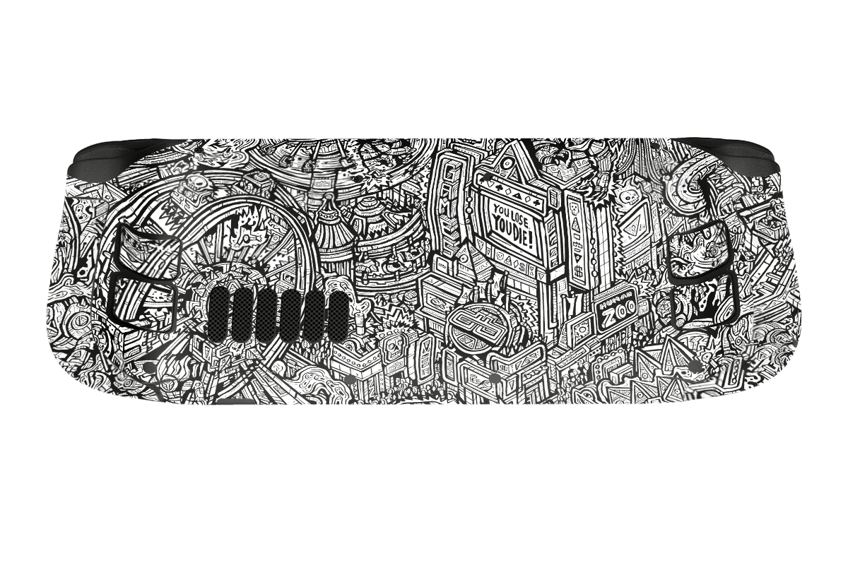 Topographic Steam Deck Skin