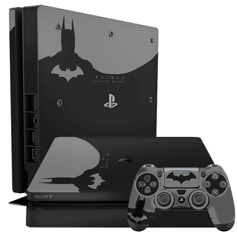 Batman Arkham Skin Playstation 4 Slim Xonebrand